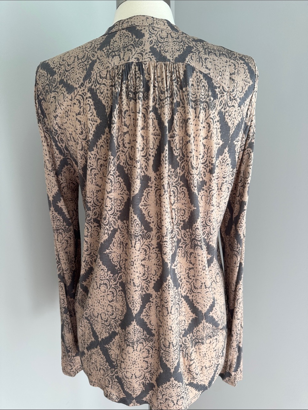 Anthropologie Tiny Jardim Faux Floral Wrap Top Blouse Medium - Picture 4 of 8